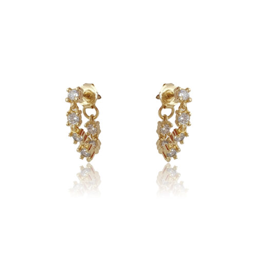 Ear Chain Manu P Ouro 122408