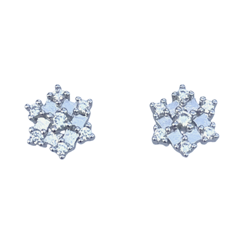 Brinco Mini Chalé 130975 Ródio