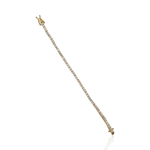 Pulseira Riviera Dungo 130318 Ouro (15cm)