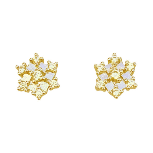 Brinco Mini Chalé 130975 Ouro