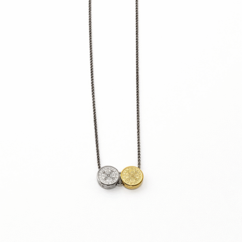 Escapulário Eclesiaste 131862  (Aço Mix banhos)