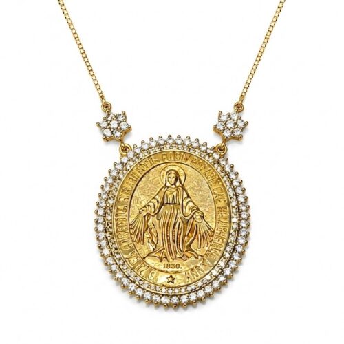 Colar Divina Graça 133186 Ouro