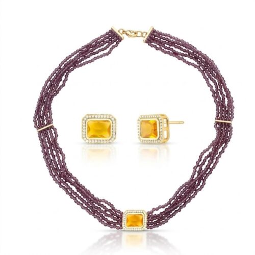 Conjunto Chantilly 134189/134138 Tanzanita