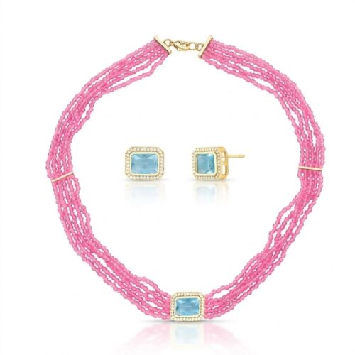 Conjunto Chantilly 134189/134138 Rose